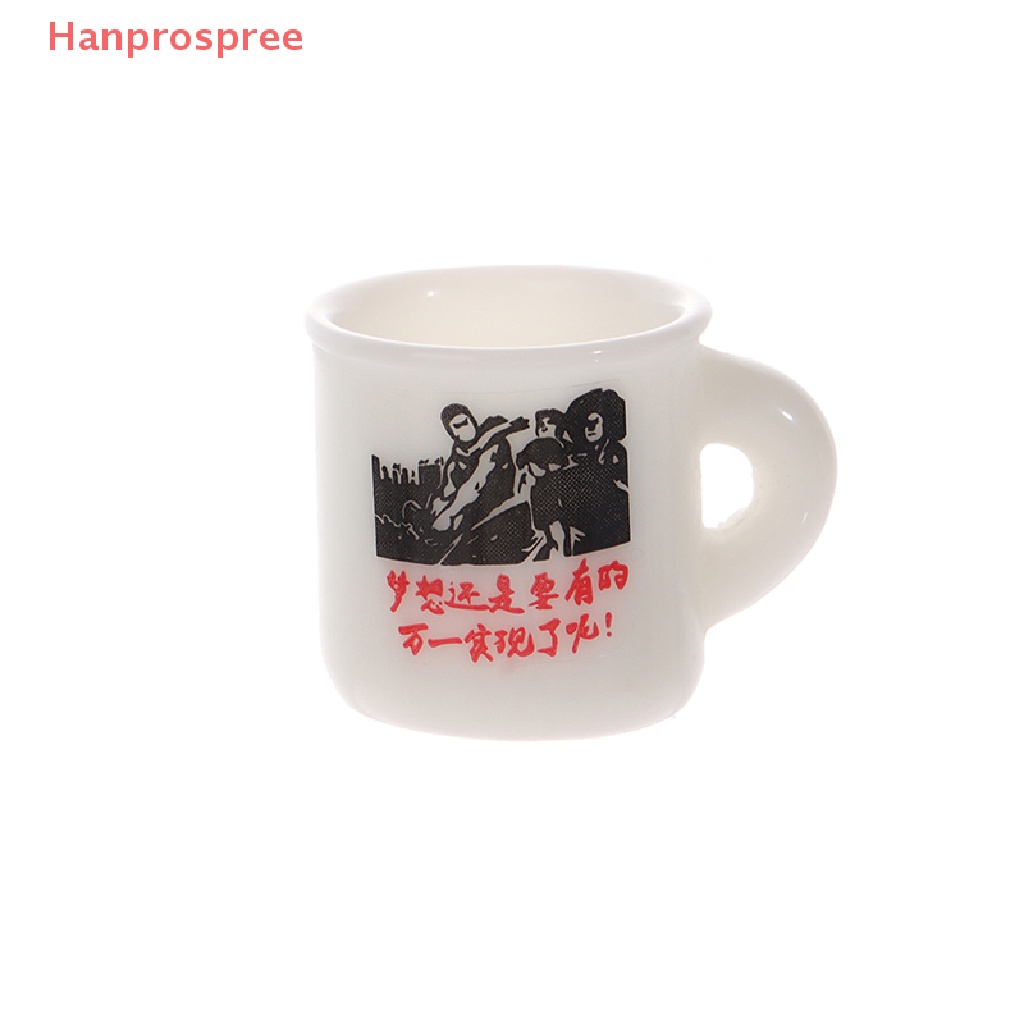 Bộ 10 Cốc Tráng Men Mini Trang Trí Nhà Búp Bê