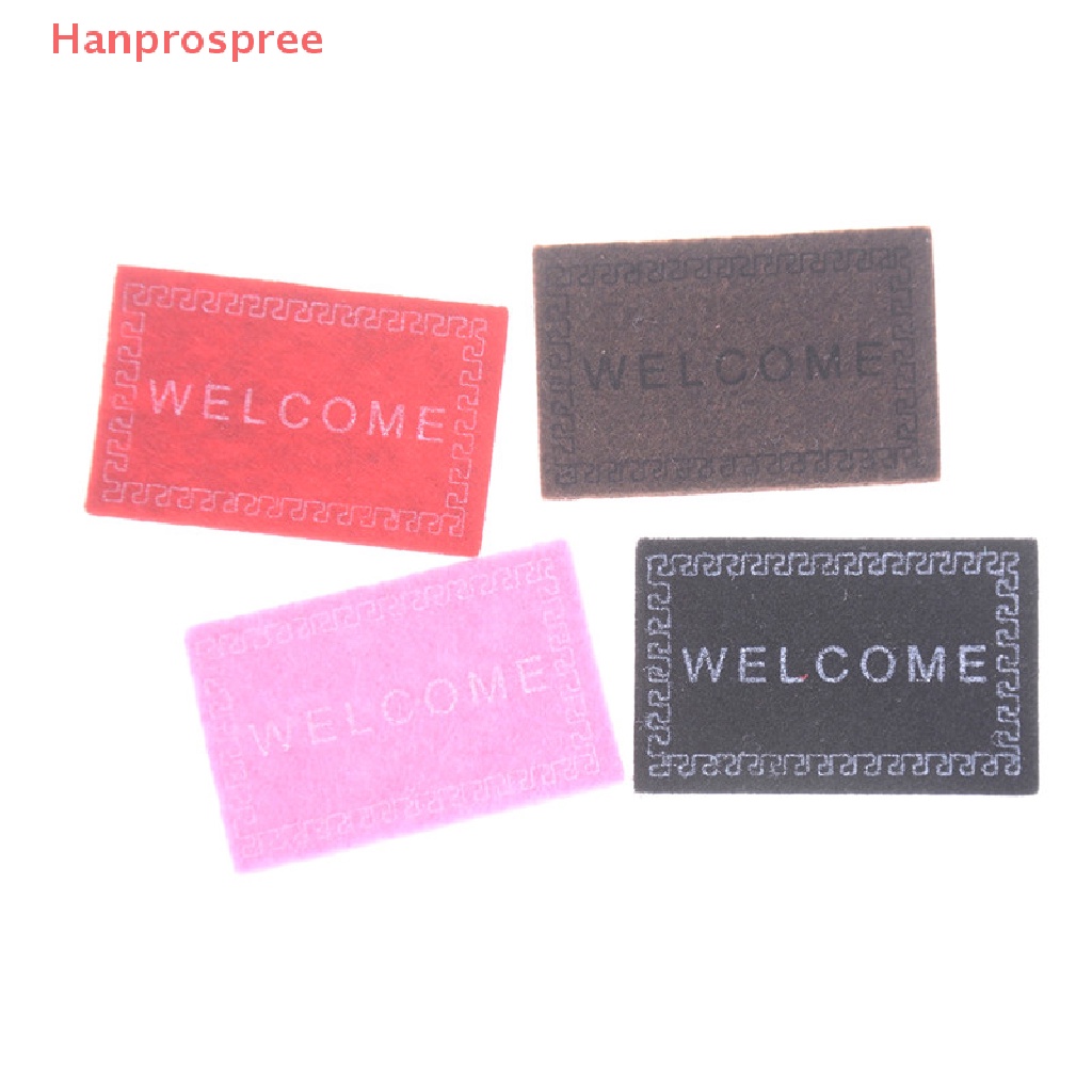 Hanprospree > Thảm Lót Sàn Chào Mừng Nhà Búp Bê Đồ Chơi Trẻ Em well