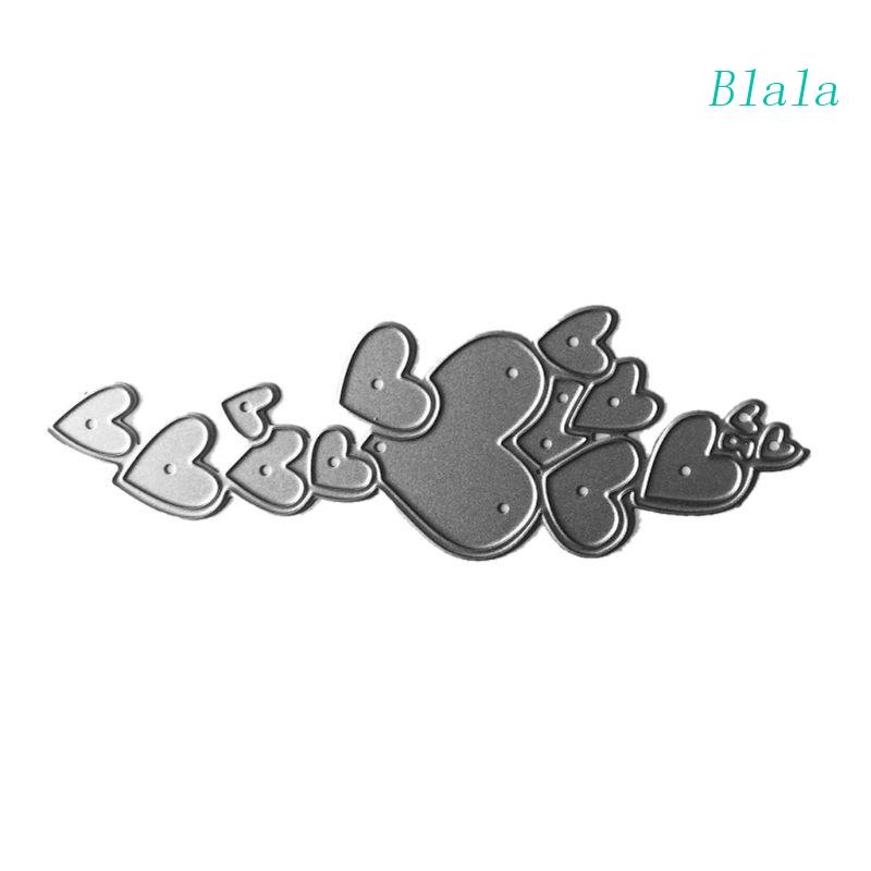 Khuôn Cắt Giấy Kim Loại Hình Trái Tim Thẻ