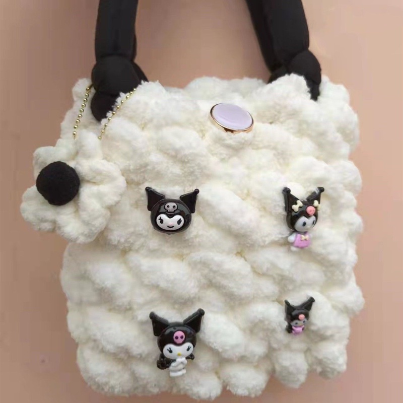 Túi Đeo Chéo Hình Đám Mây Đan Thủ Công diy Cho Bạn Gái