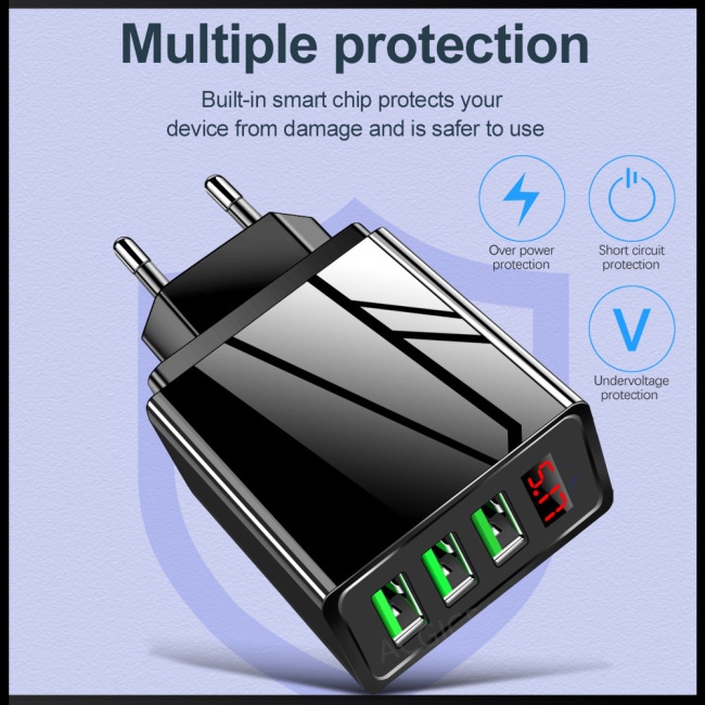 Củ Sạc Nhanh Zevaret 3a Cổng Usb 3.0 Cho Iphone 13 12 Pro Max