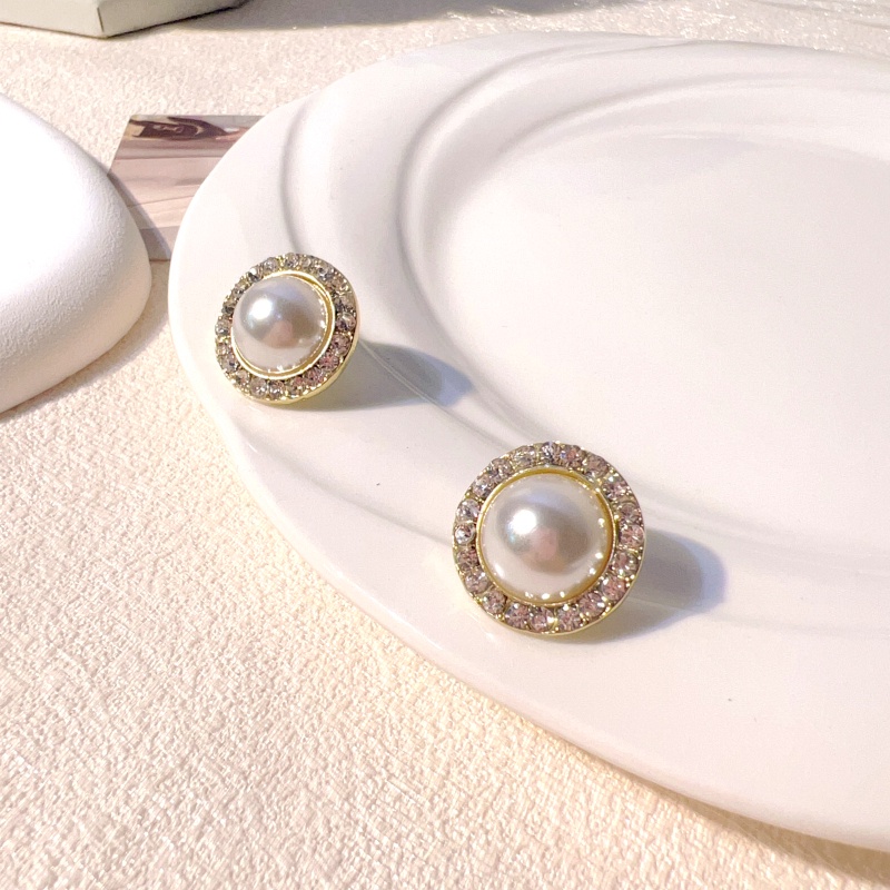 Set Vòng cổ Ba Món Đính Ngọc Trai Phong Cách Pháp Cổ Điển Sang Trọng Cho Nữ 2023