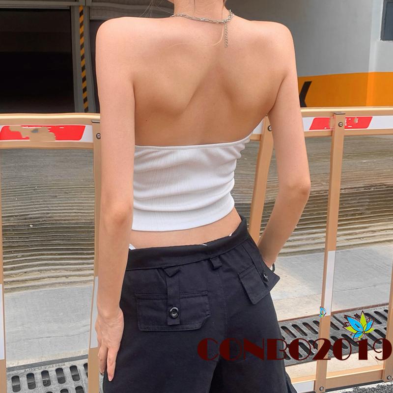 Áo Tank Top Không Tay Thiết Kế Dây Rút Thời Trang Mùa Hè Cho Nữ