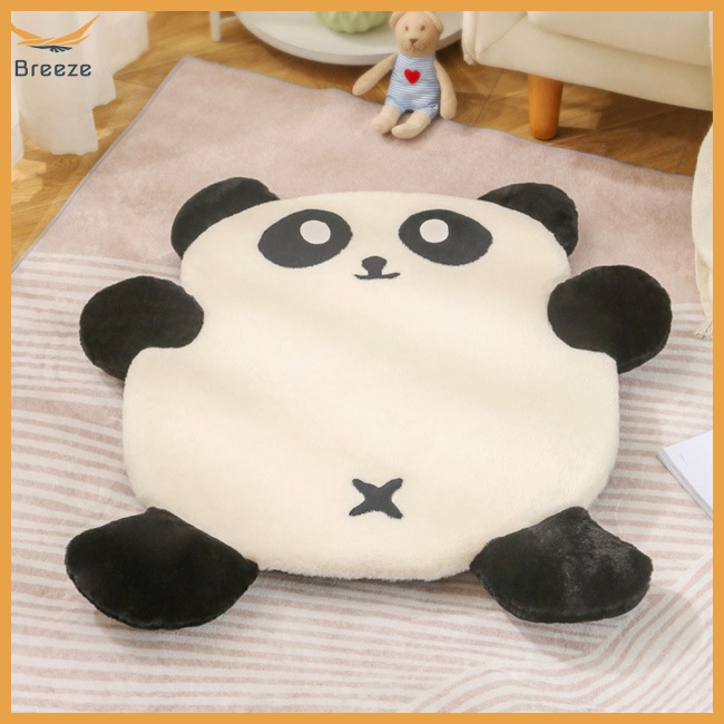 Thảm Ngủ Mềm Mại Thoáng Khí Thoải Mái Hình Gấu Trúc Hoạt Hình Cho Thú Cưng