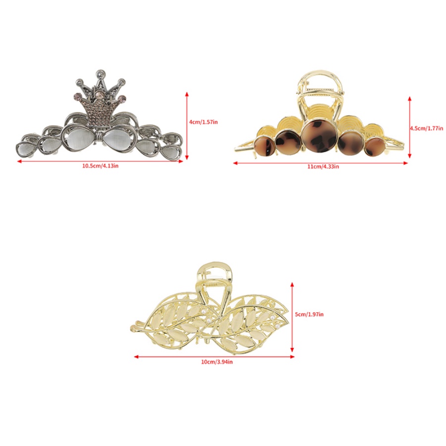 Kẹp Tóc Đính Đá Và Ngọc Trai Thời Trang Cho Nữ