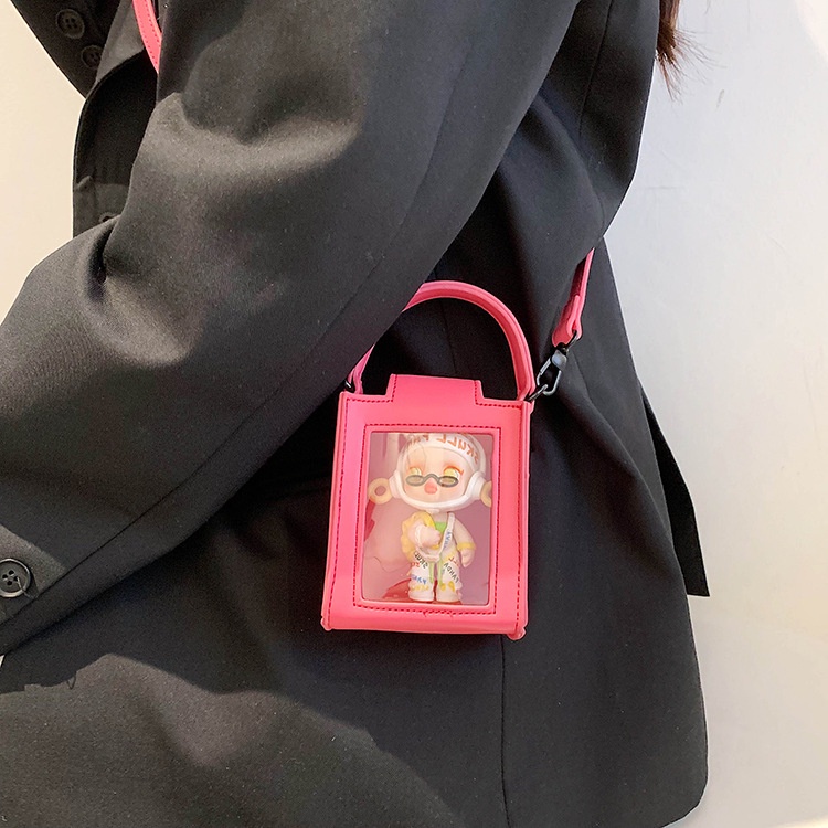 Túi Đeo Chéo Mini Trong Suốt Phong Cách Hàn Quốc Mới 2023