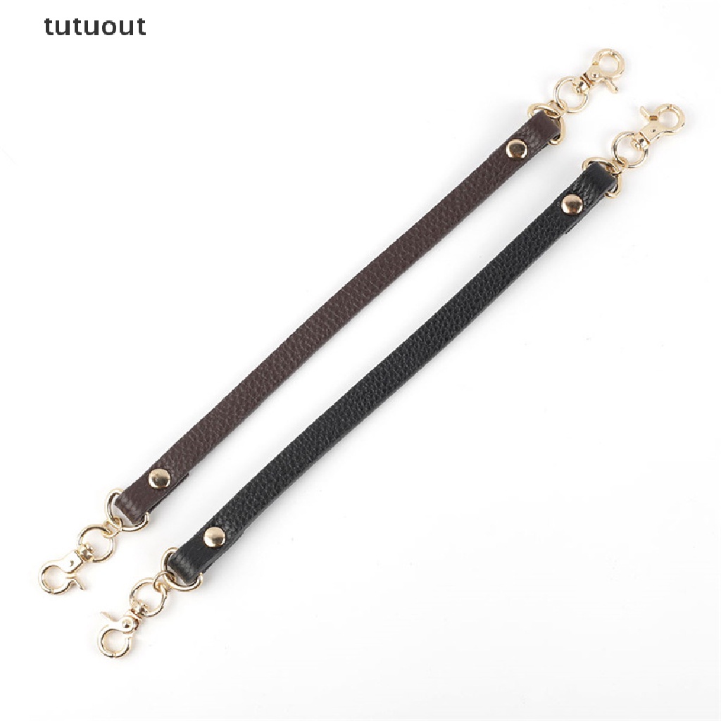 Dây Đeo Túi Xách Bằng Da Pu Có Khóa Vàng Thay Thế Tiện Dụng