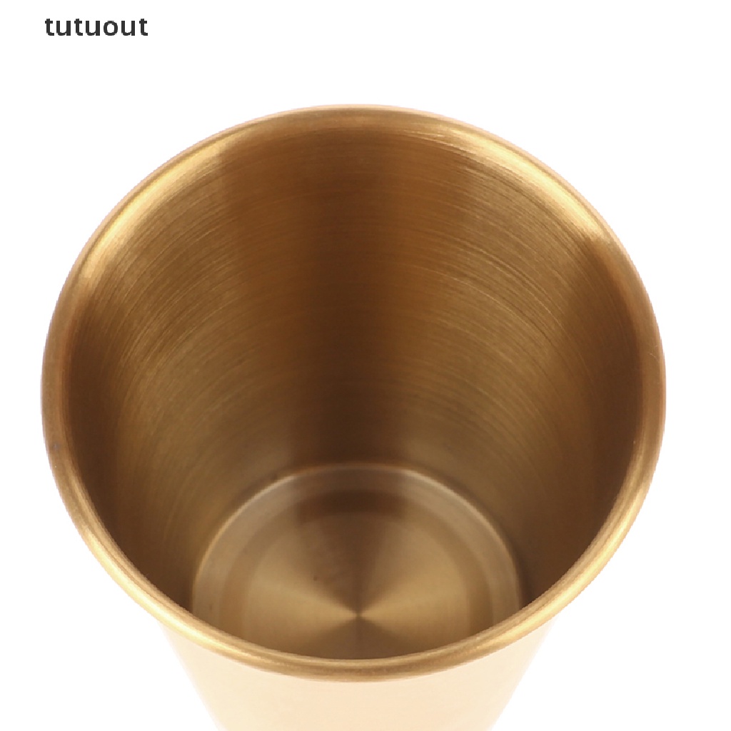 1 Ly Thủy Tinh Mini Bằng Thép Không Gỉ