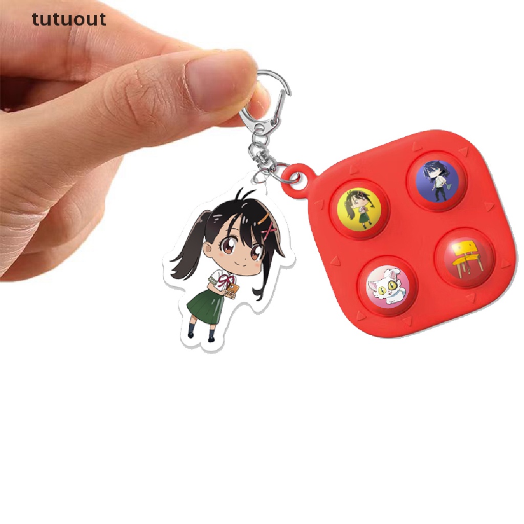 1 Móc Khóa Mô Hình Nhân Vật Anime Dễ Thương