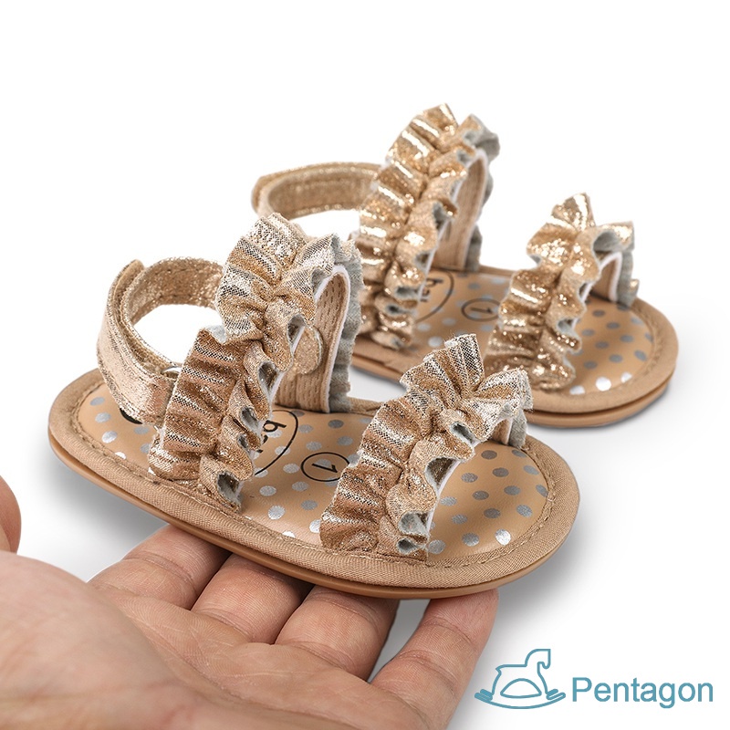 Xăng đan Đế Mềm Chống Trượt Thời Trang Mùa Hè Dành Cho Bé Gái