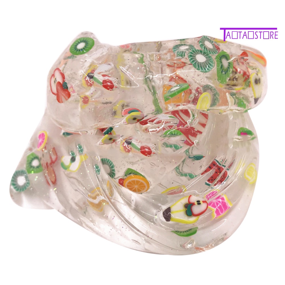 Đồ Chơi Slime Trái Cây Trong Suốt Giúp Giảm Căng Thẳng