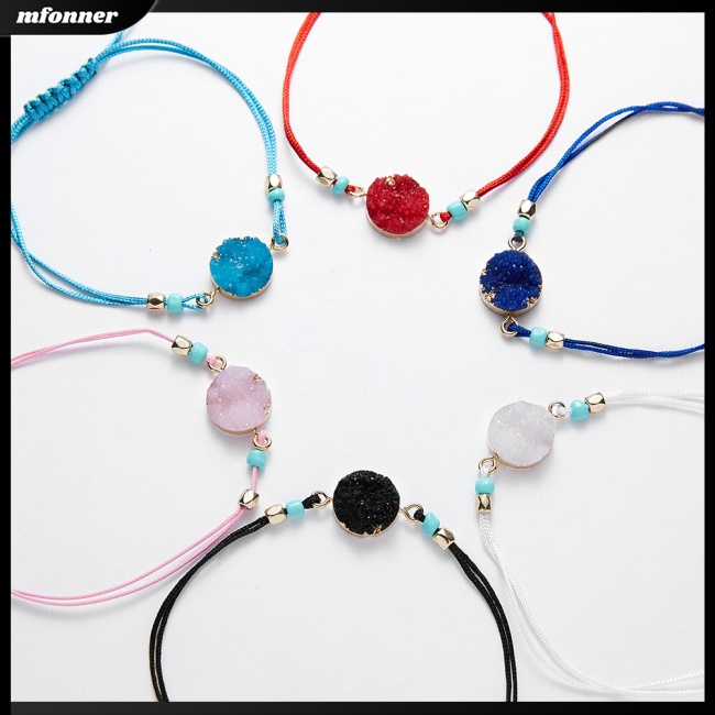 Vòng Tay Chuỗi Hạt Đá Tự Nhiên Thiết Kế Đơn Giản Thời Trang Cho Nữ