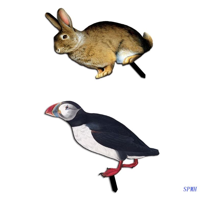 Bảng Hiệu Bằng Acrylic Hình Động Vật Trang Trí Sân Vườn