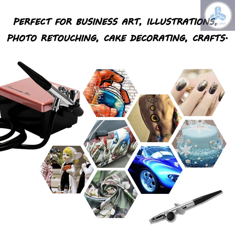 Bộ máy phun mini chuyên nghiệp cho trang điểm / hình xăm / nghệ thuật nail