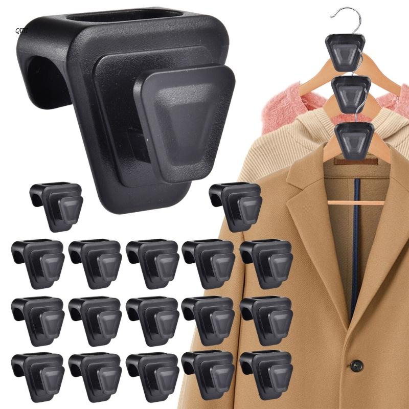 Set 5 / 10 / 18 Móc Nối Treo Quần Áo Gắn Tường Phòng Ngủ Ký Túc Xá