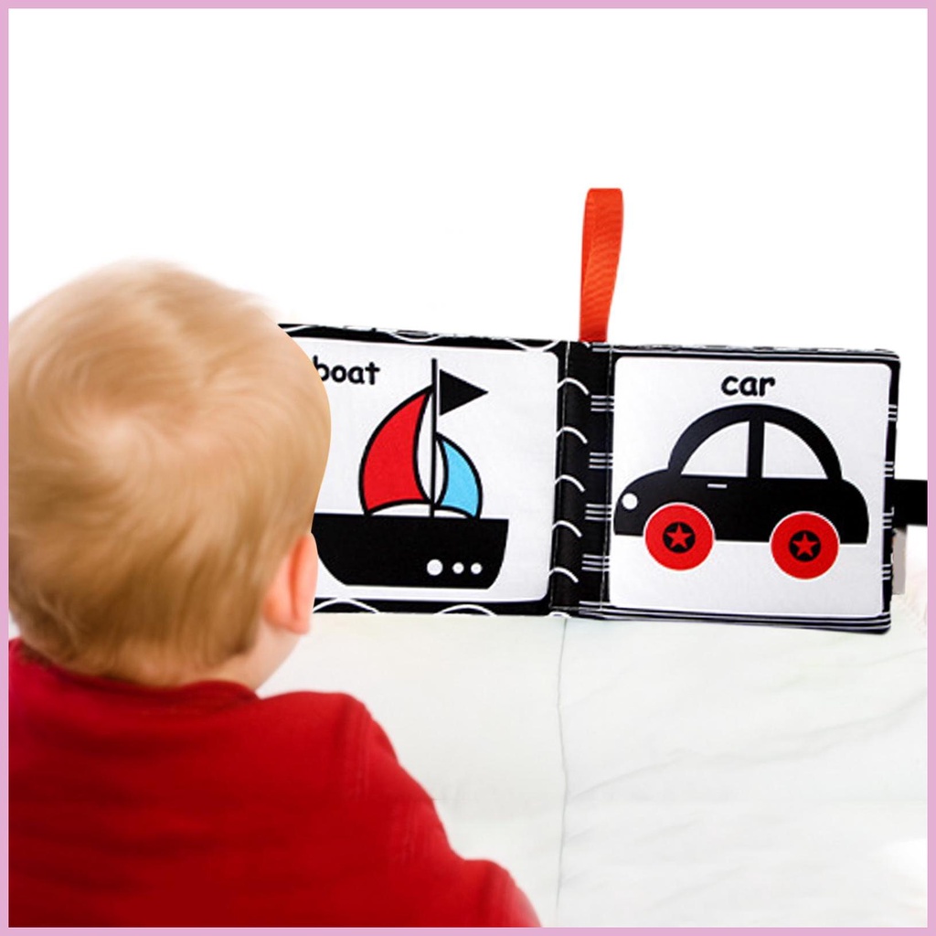 Sách Vải Mềm Mại Tương Phản Cao Dành Cho Bé Sơ Sinh