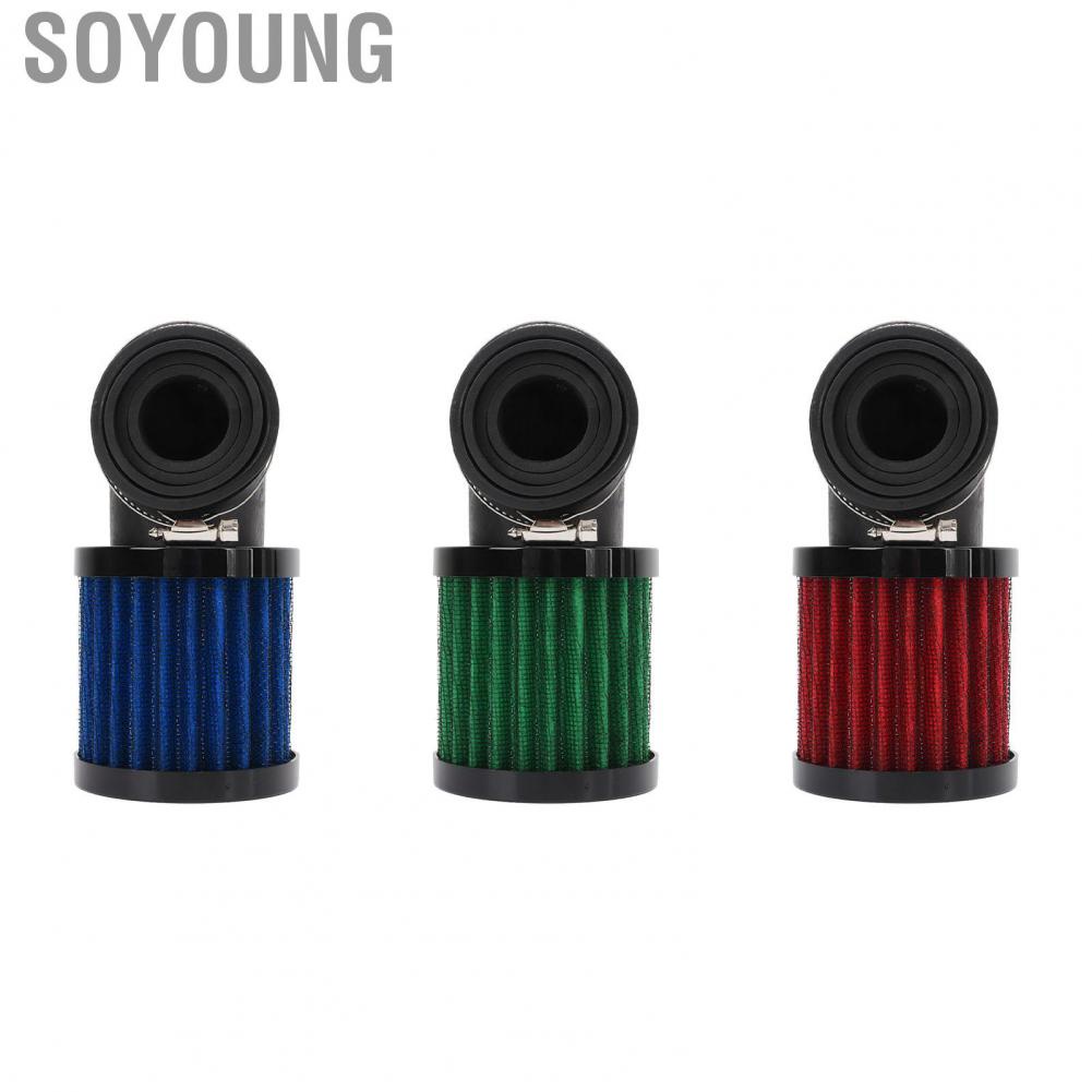 Soyoung Motorcycle Air Filter  Increase Power Cleaners Improve Throttle Response 28 To 48mm for 50cc 70cc 90cc 125cc Moped Scooter ATV Dirt Bike
