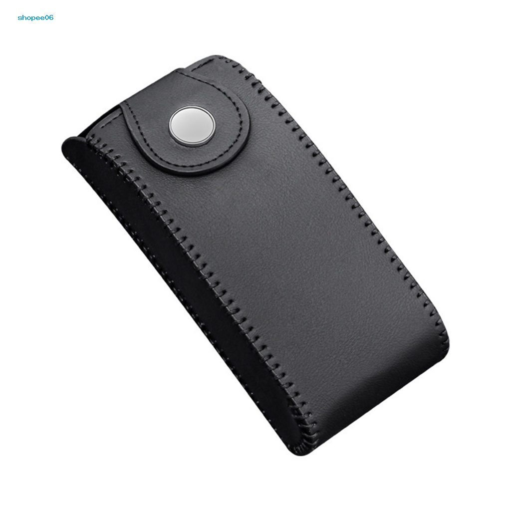 Hộp Đựng Mắt Kính Bằng Da Nhân Tạo Gắn Tấm Che Nắng Xe Hơi