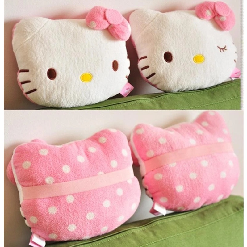 Gối Tựa Đầu Hình Hello Kitty Dễ Thương Cho Ghế Ngồi Xe Hơi | BigBuy360 - bigbuy360.vn