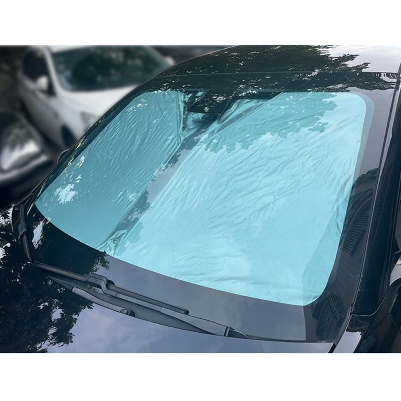 Tấm Che Nắng Phản Quang Gấp Gọn Tiện Dụng Cho Kính Chắn Gió Xe Hơi