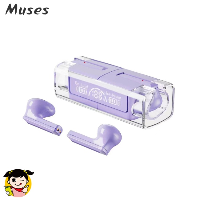 1 Cặp Tai Nghe Bluetooth Không Dây Bh15 Tws 5.3 Hiệu Quả Thấp