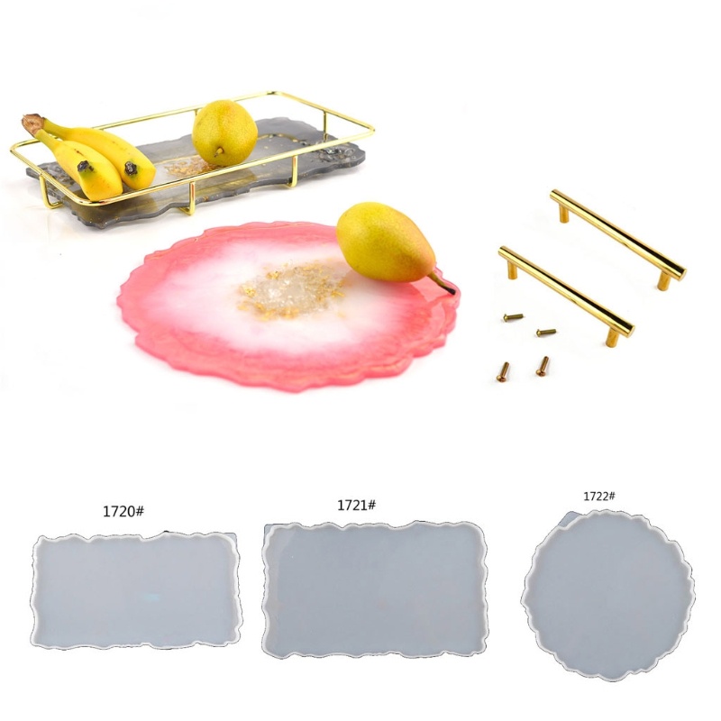 Khuôn Silicon Làm Giá Đỡ Bánh Trái Cây / Khay Phục Vụ Diy Sáng Tạo