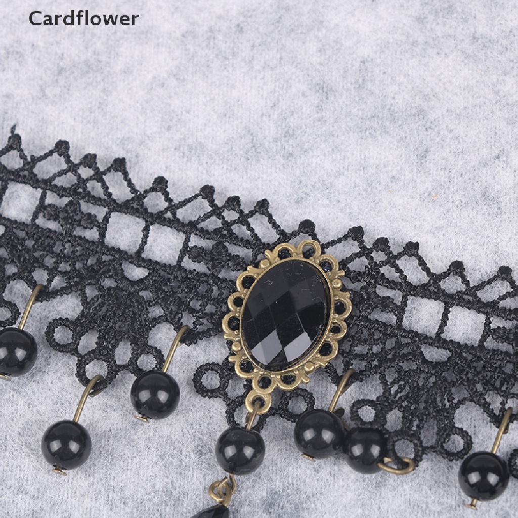 Vòng Cổ Choker Ren Phong Cách Gothic Quyến Rũ Cho Nữ