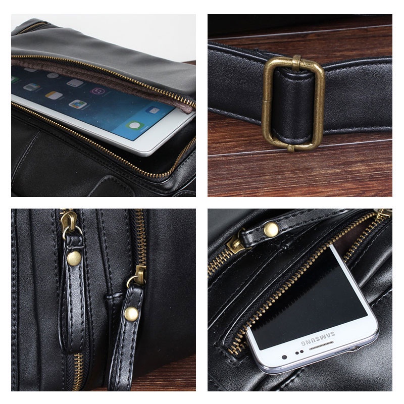 Túi Xách Da PU Thời Trang Cho Nam