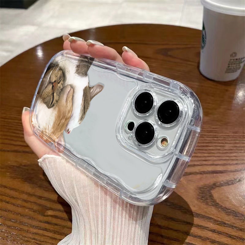 ✅Ốp Điện Thoại Dẻo Trong Suốt Họa Tiết Ba Chú Mèo Dễ Thương Chống Sốc Cho Iphone14 11xr12 / 13 7 ZL0B 8Pxsmax