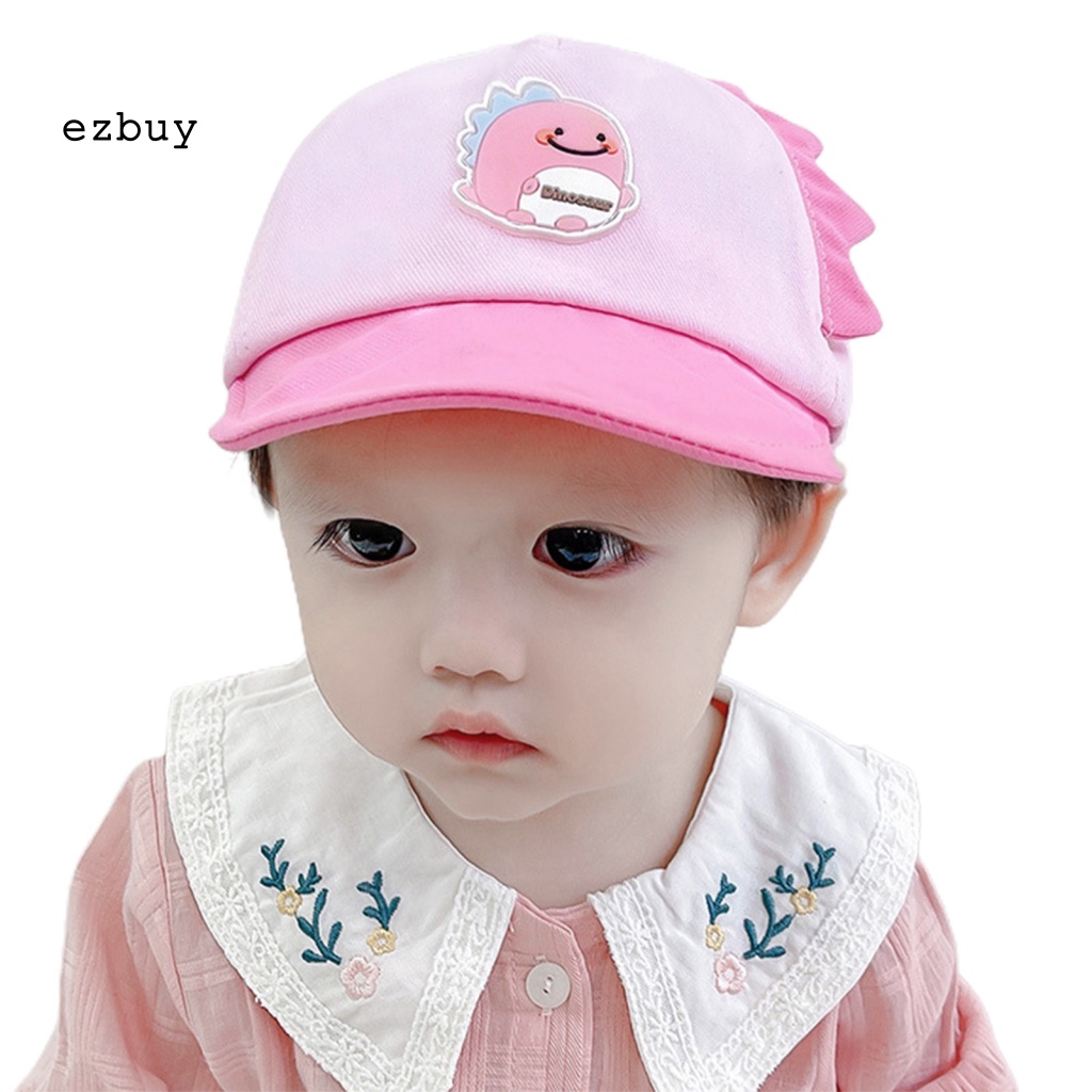 Mũ Lưỡi Trai Cotton Thoáng Khí In Họa Tiết Khủng Long Dành Cho Bé