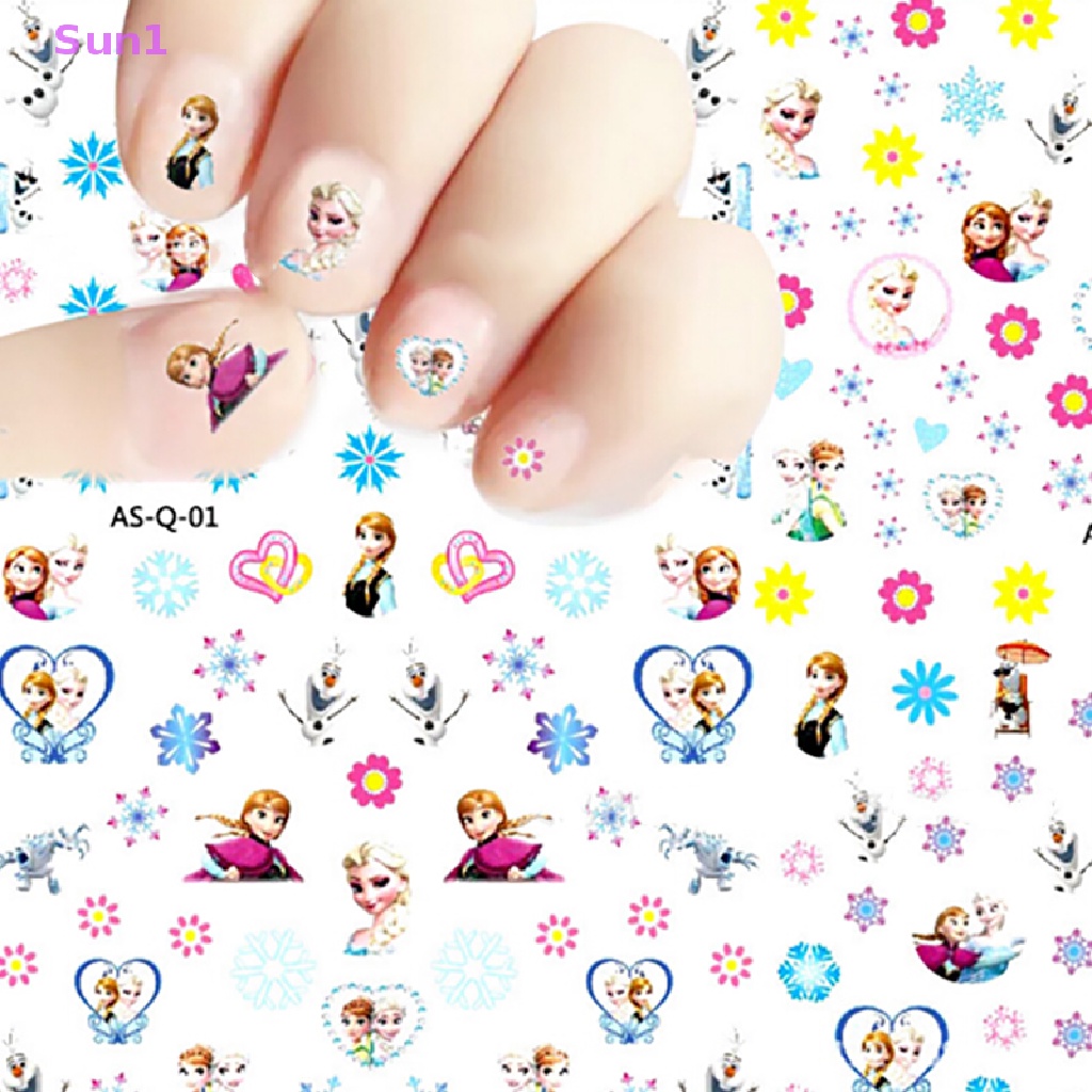 1 Bộ Sticker Dán Móng Nghệ Thuật Thiết Kế Hỗn Hợp Sun1 >