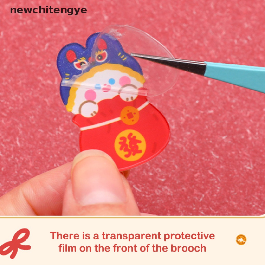 Huy Hiệu Cài Áo Hình Thỏ Hoạt Hình Dễ Thương