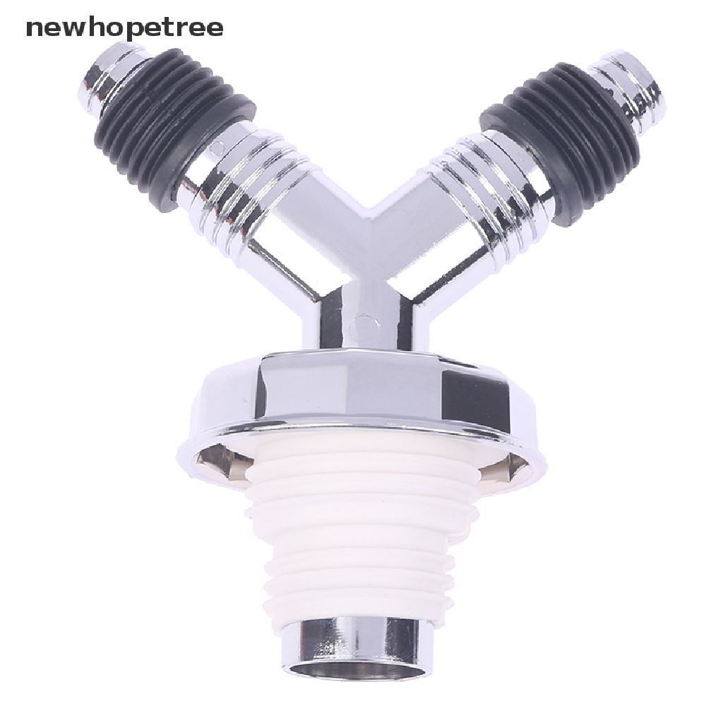 Khớp Nối Cống Thoát Nước Sàn Nhà Hình Chữ Y Mạ Chrome Thông Dụng Cho Máy Rửa Chén