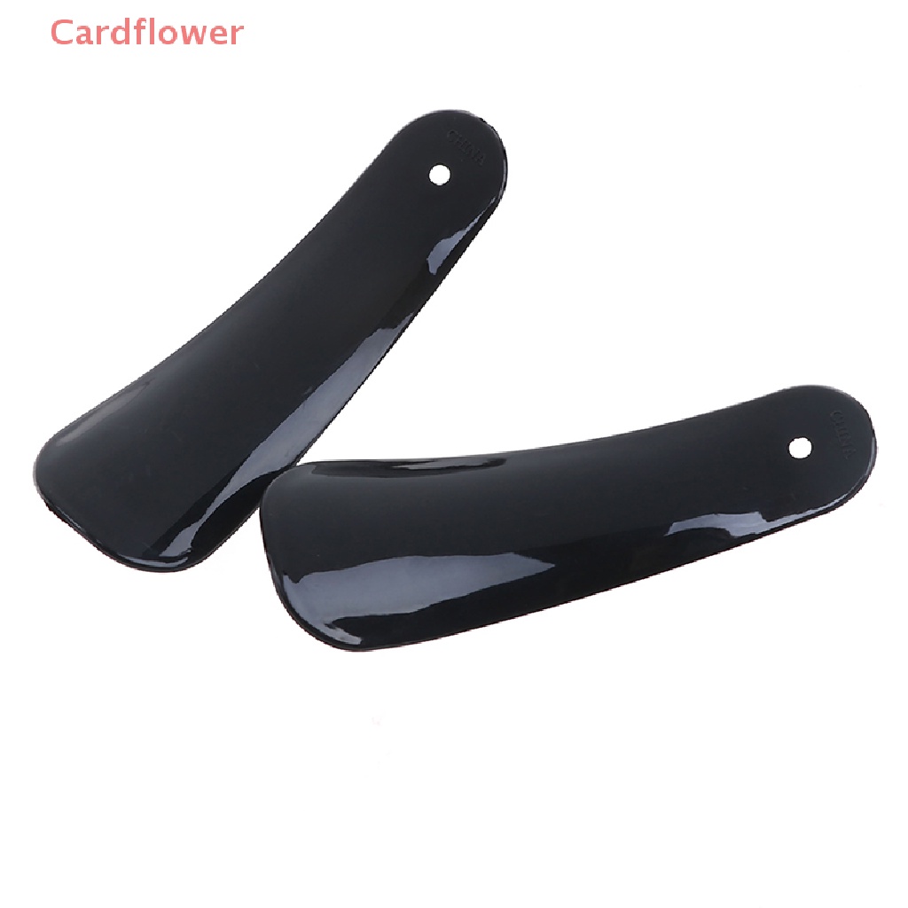 2 Phụ Kiện Sừng Giày Nhựa Màu Đen 11cm Mới