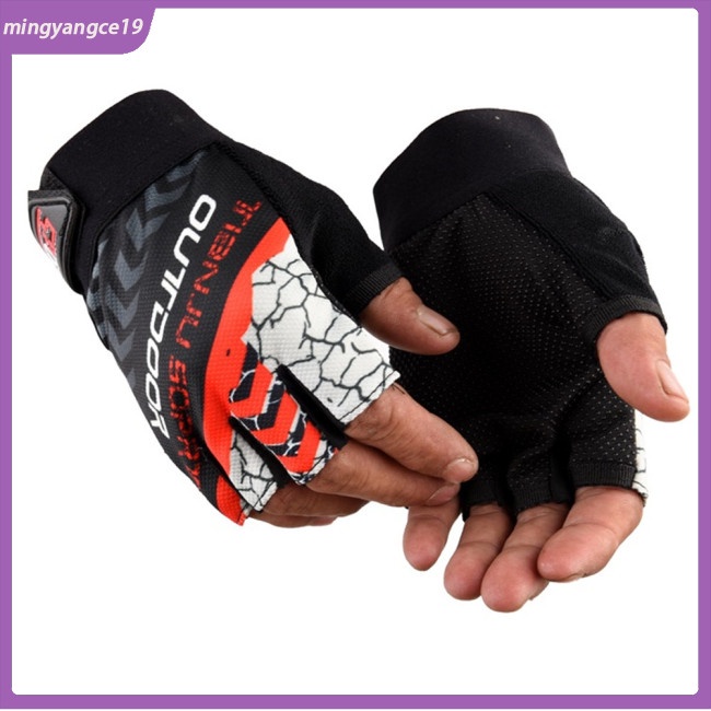1 Đôi Găng Tay Nửa Ngón Tập Yoga / Đạp Xe / Câu Cá / Leo Núi Bằ