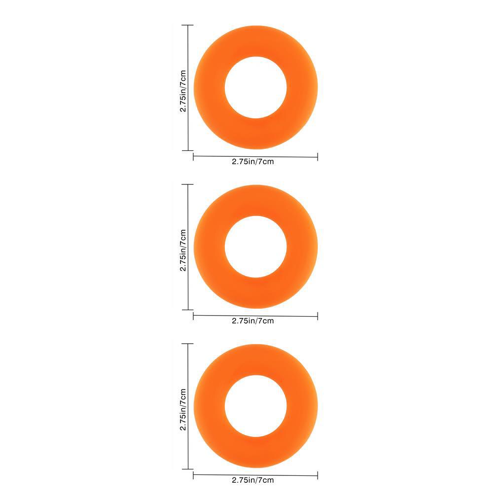 Set 1 / 2 / 3 / 5 Vòng Silicone Chữ O Tập Cơ Tay