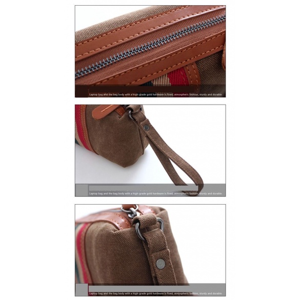 Ví Cầm Tay Chất Liệu Canvas Cho Nam