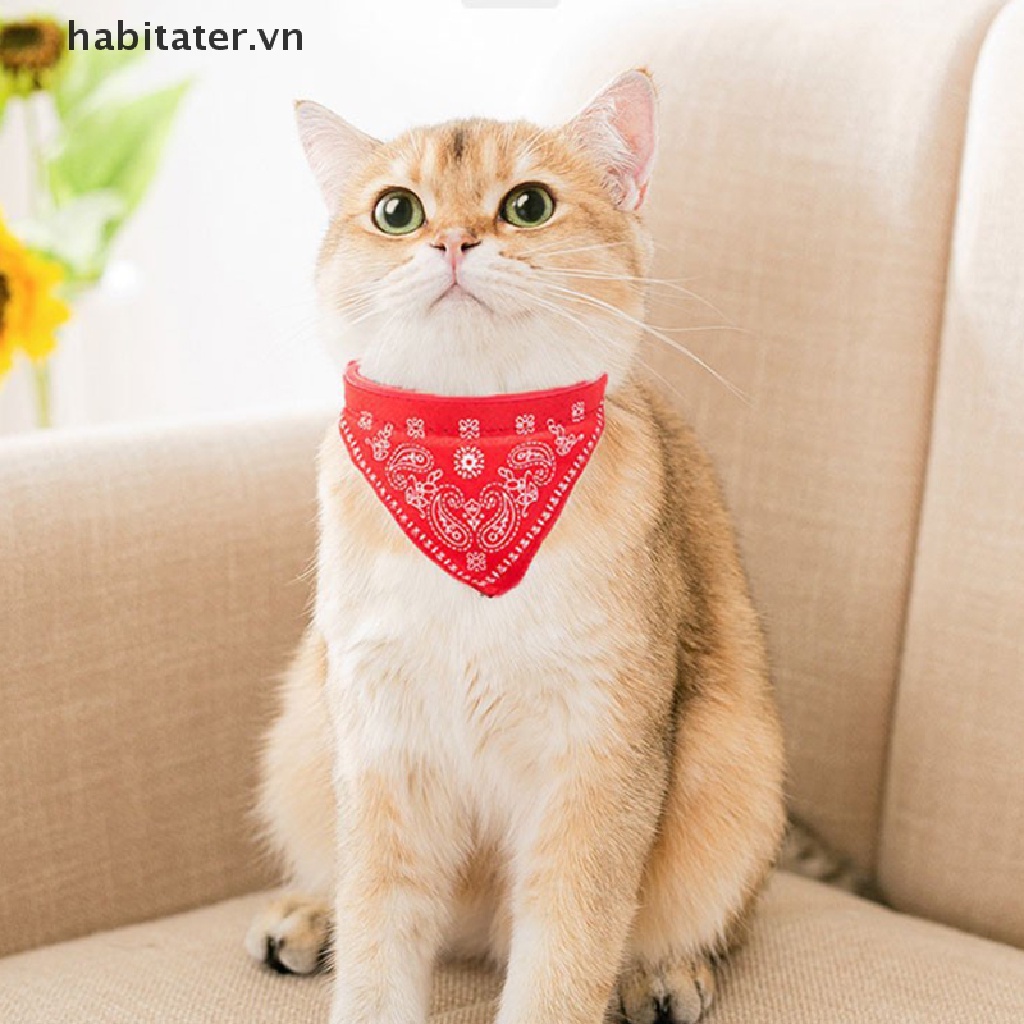 Khăn Choàng Cổ Bằng Da Có Thể Điều Chỉnh Đáng Yêu Dành Cho Thú Cưng