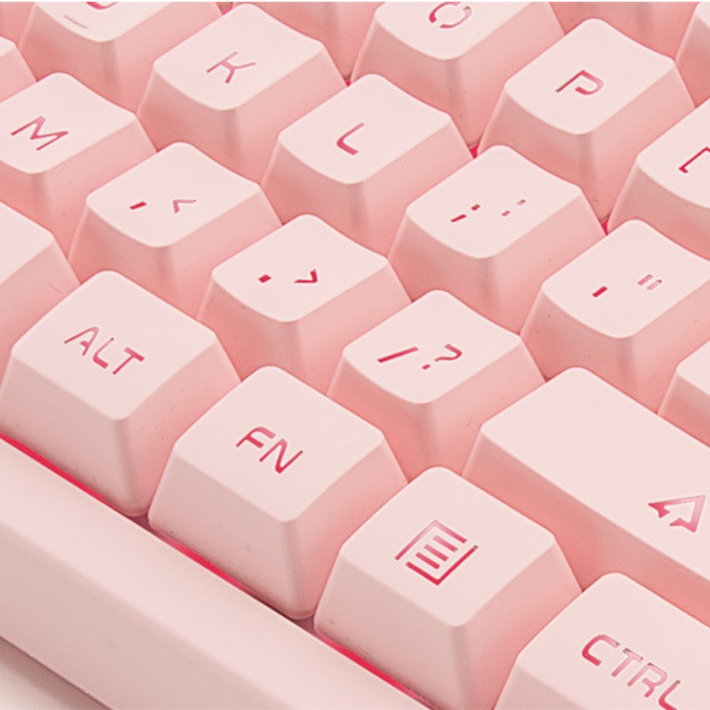 Bàn phím im lặng cơ học Bàn phím im lặng Văn phòng có dây Đèn xen kẽ để bàn Bàn phím chơi game