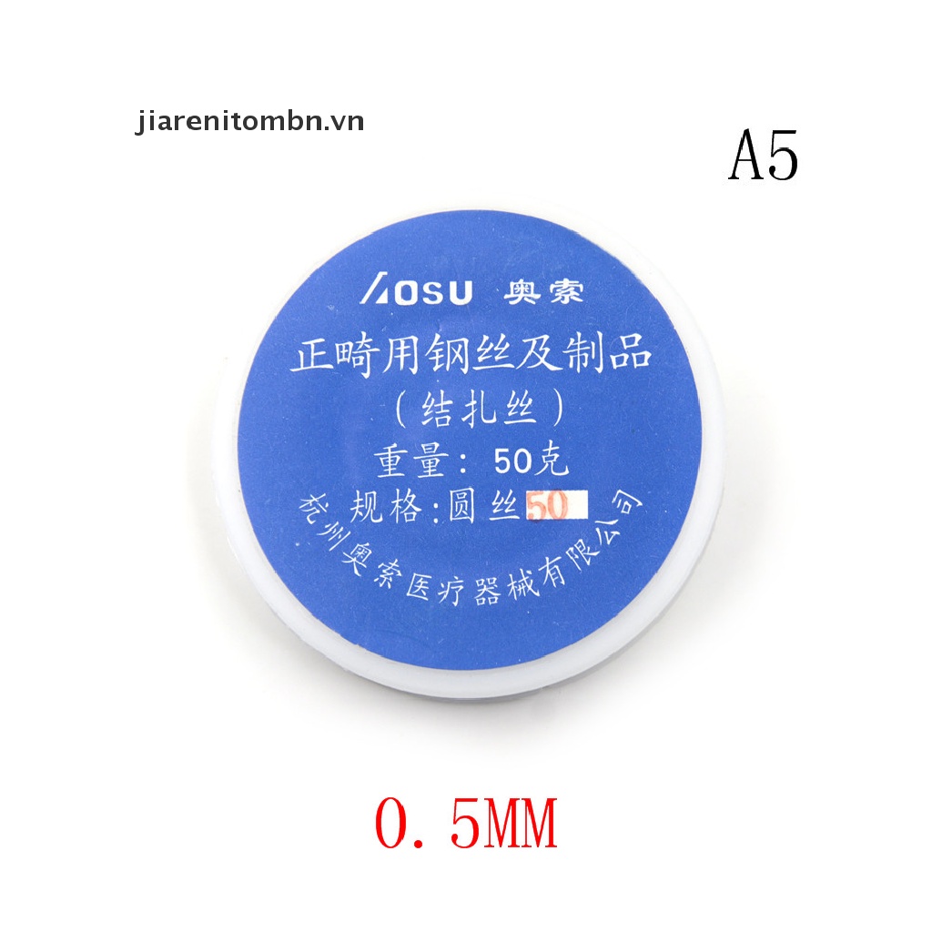 Dây Thép Không Gỉ Chỉnh Hình Răng Cưa 0.2mm-0.5mm