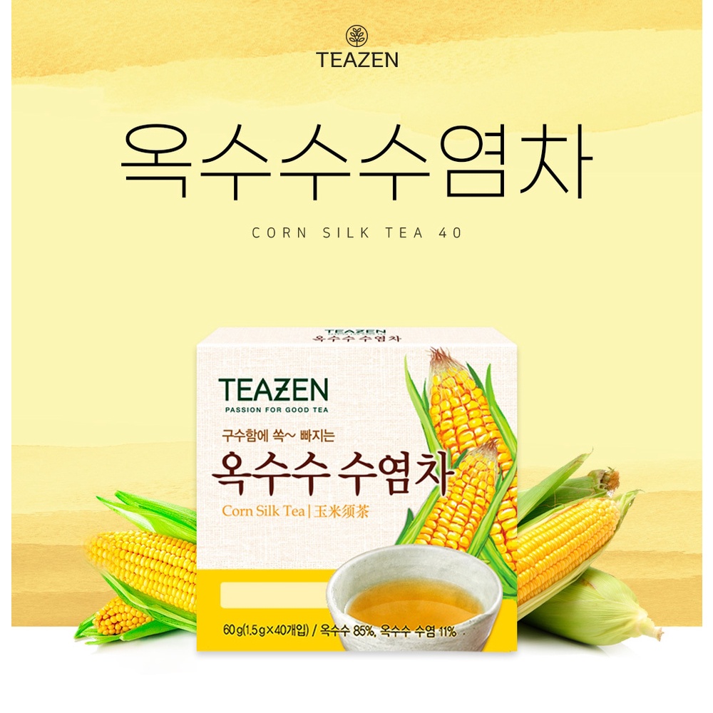 TEAZEN Black Tea & Herbal Tea 40 Teabags Collection