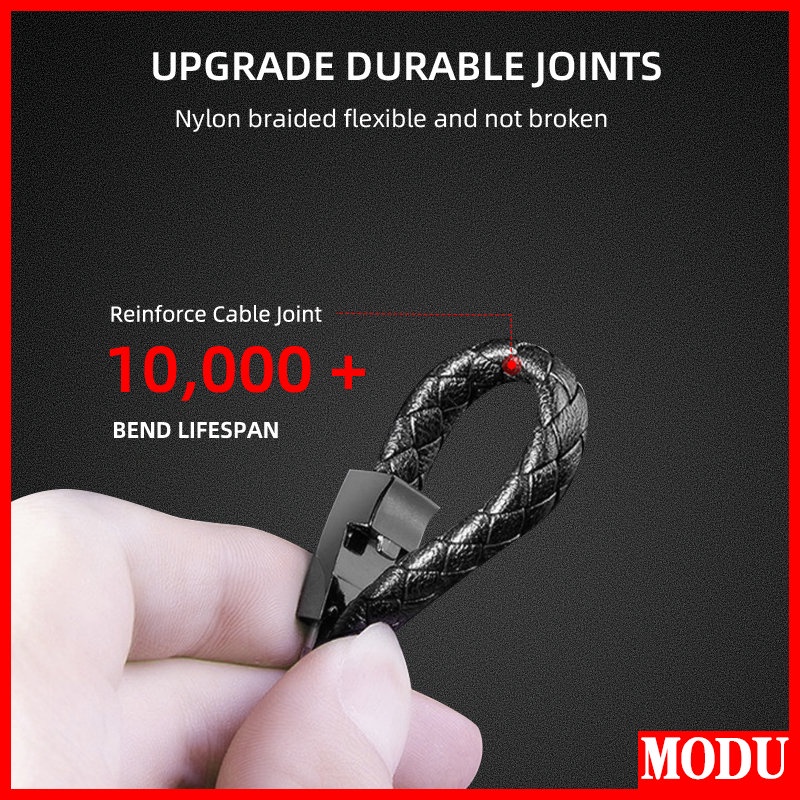 Cáp Sạc Nhanh Micro USB Dạng Vòng Đeo Tay 2A Phù Hợp Cho iPhone Android