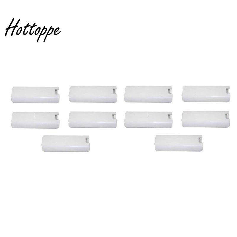 10 Nắp Pin Thay Thế Màu Trắng Cho Điều Khiển Nintendo Wii