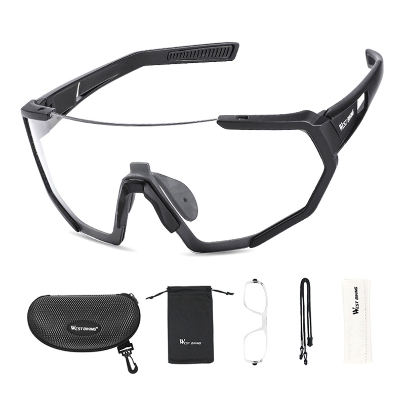 Bộ Kính Mát Đi Xe Đạp MTB Chống Tia UV400 Phong Cách Thời Trang Cho Nam Và Nữ