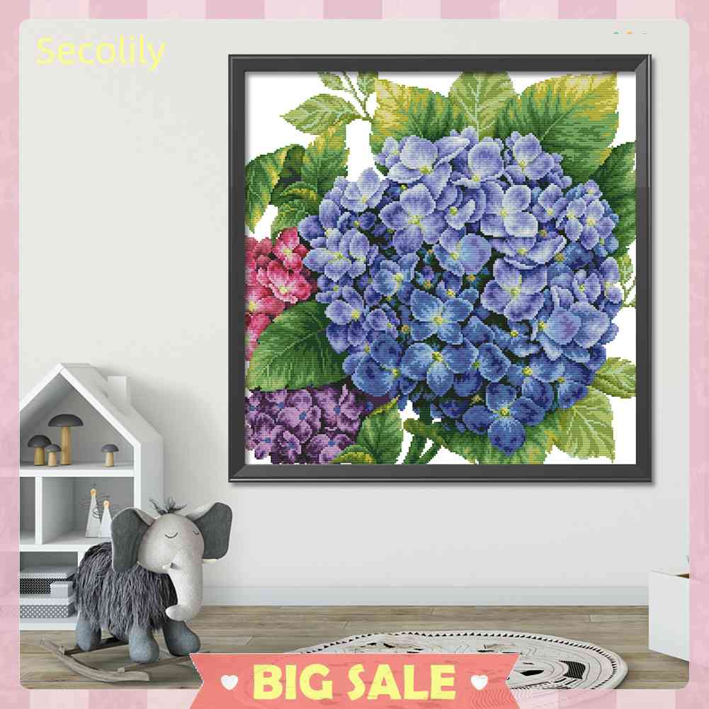 Bộ Tranh Thêu Chữ Thập 2 Sợi Cotton 14CT Mới