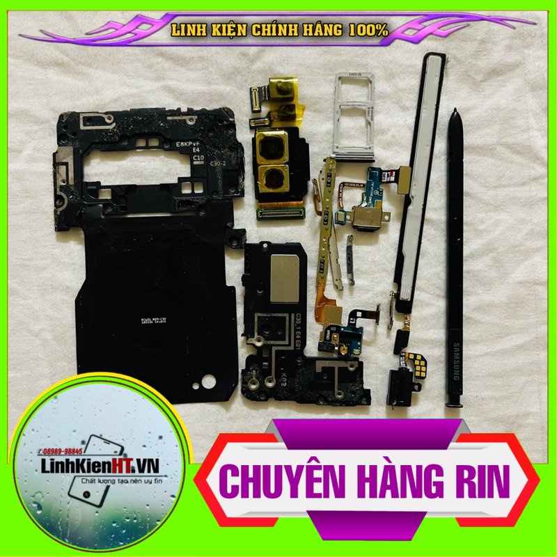 Linh Kiện Samsung Note 9 / Camera trước sau,loa ngoài,cảm biến tiệm cận,NFC,cáp spen,cáp tai nghe,cáp volume,khay sim