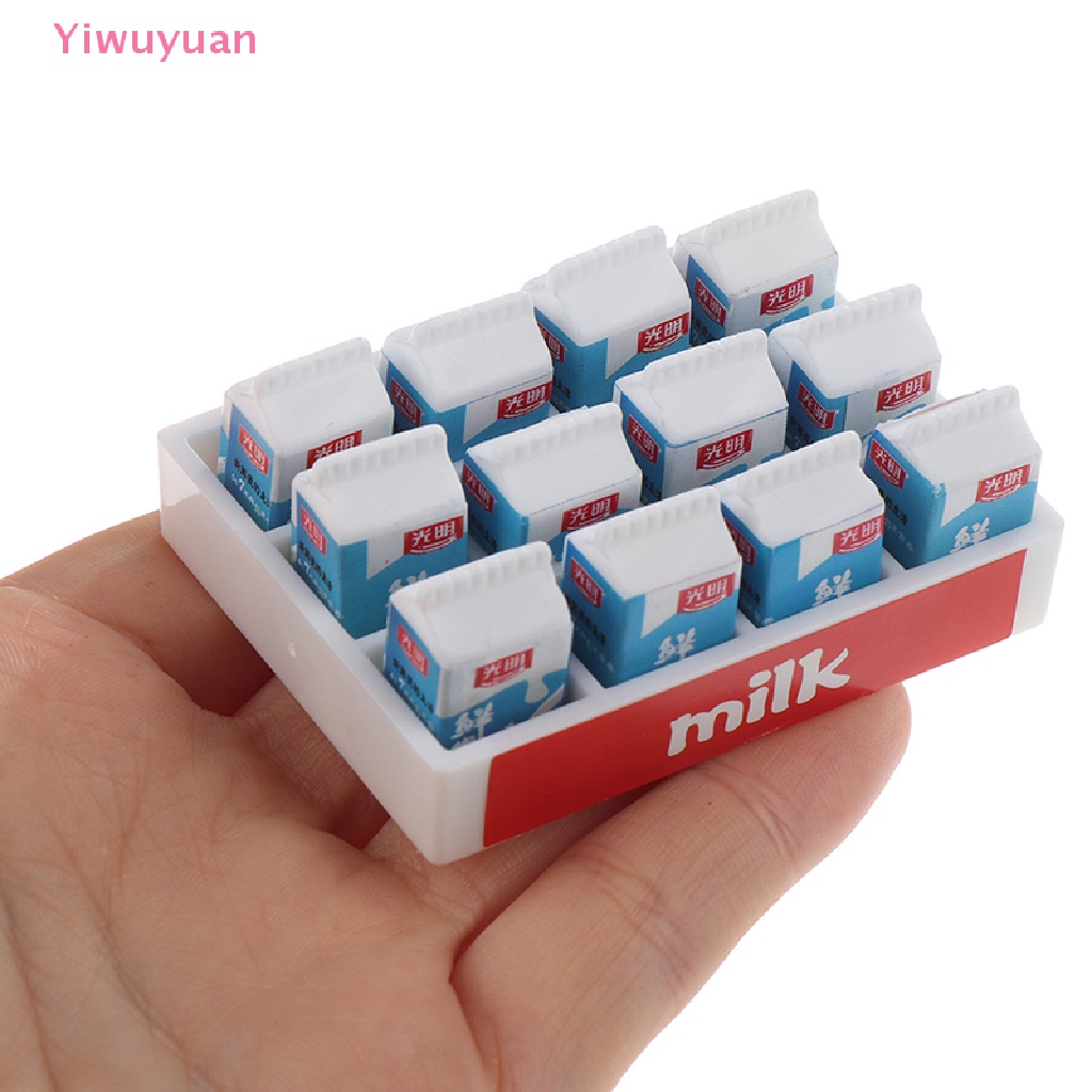 1 Bộ Bình Sữa Đồ Chơi Búp Bê Mini DIY Mới Cho Bé < Yiwuyuan > 1Set