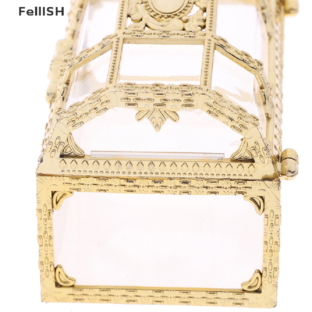 1 Hộp Đựng Kho Báu Khoét Rỗng Màu Vàng / Bạc 439br