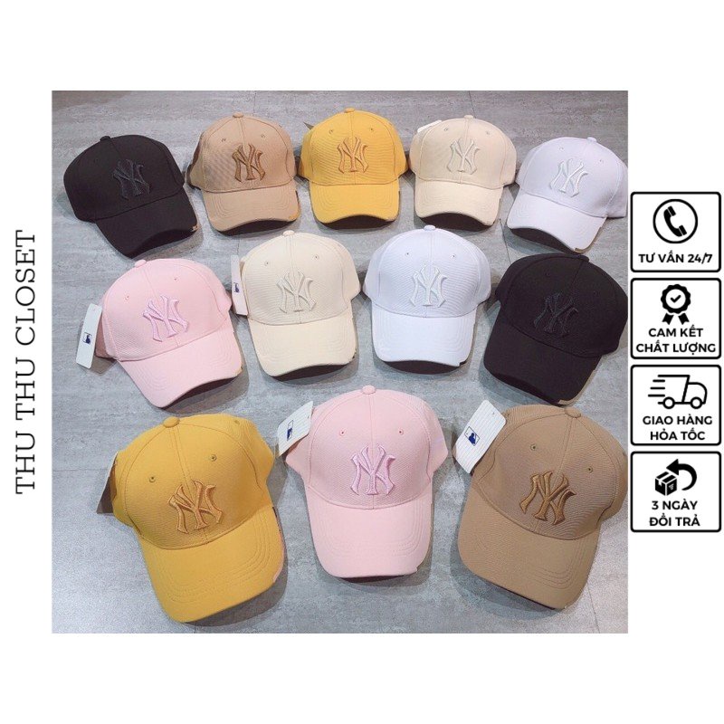 👒 Mũ lưỡi trai lụa gai kẹp viền siêu đẹp
