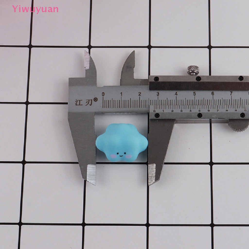 3 Mô Hình Mây Makaron Phát Quang Trang Trí Điện Thoại / Móc Khóa diy Mới